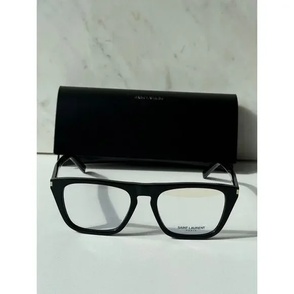 NEW Saint Laurent SL343 Optical Frames in Black - Picture 3 of 9
